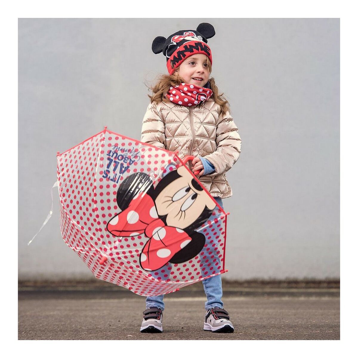 Хомут Minnie Mouse Красный-5
