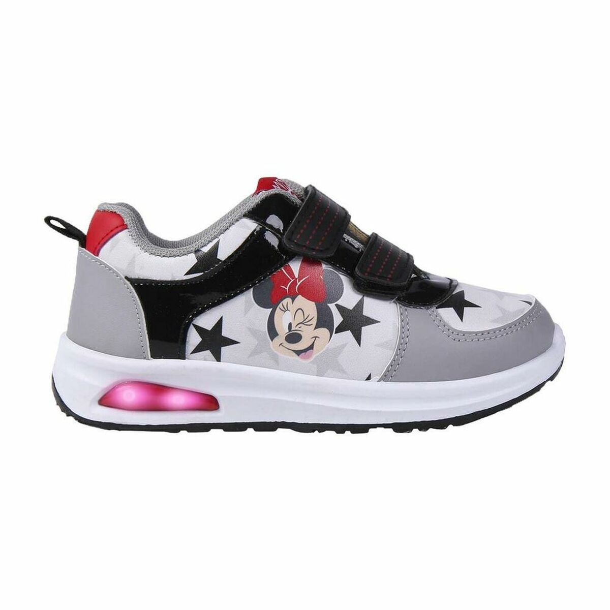 Кроссовки со светодиодами Minnie Mouse Серый-7
