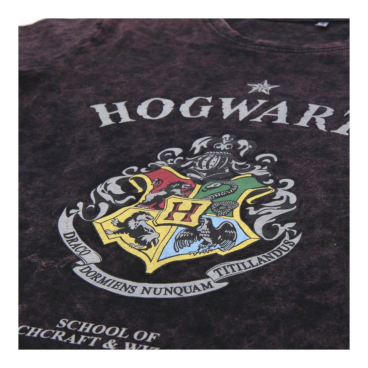 Футболка с длинным рукавом детская Harry Potter Серый Темно-серый-2