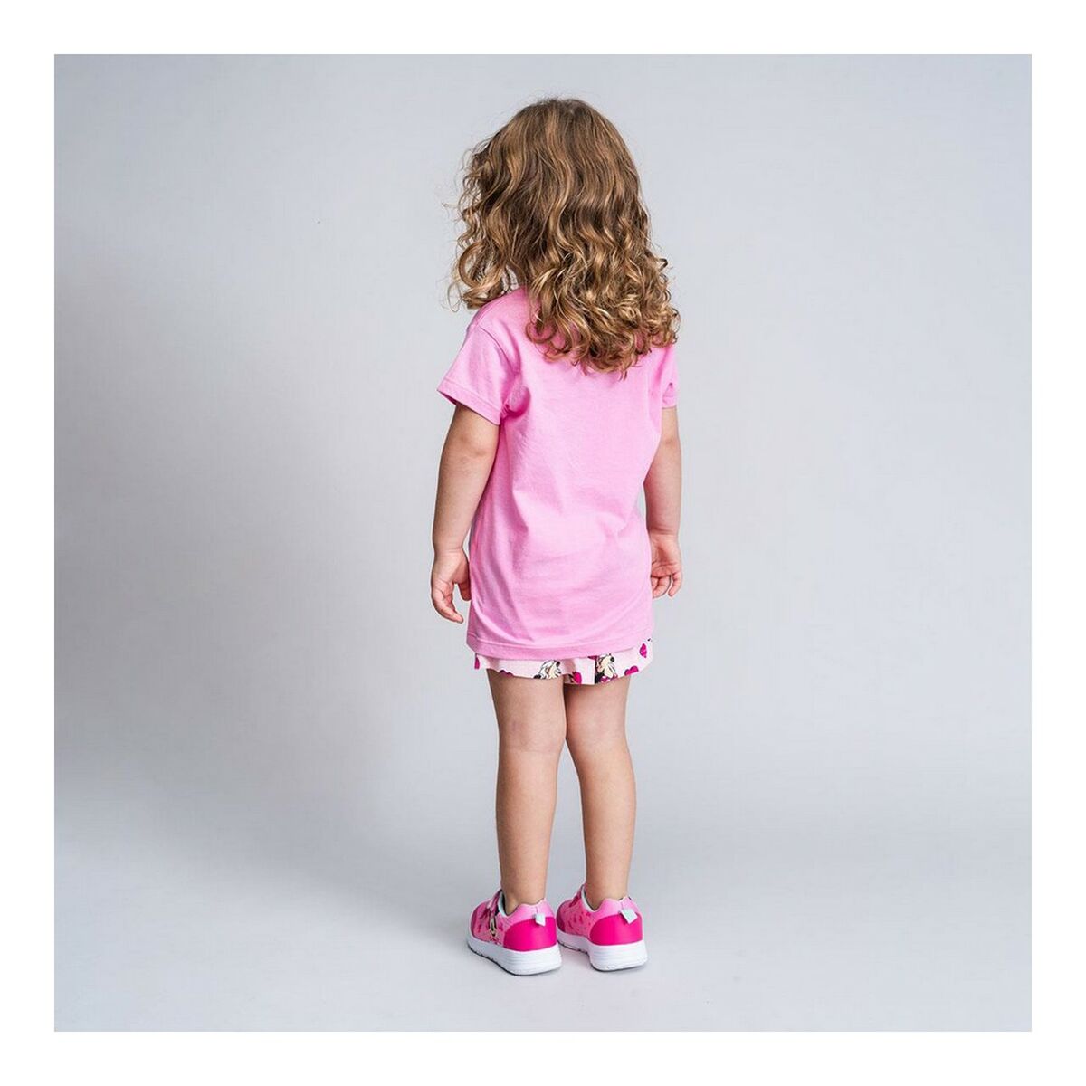 Балаларға арналған жазғы пижама Minnie Mouse Қызғылт-5