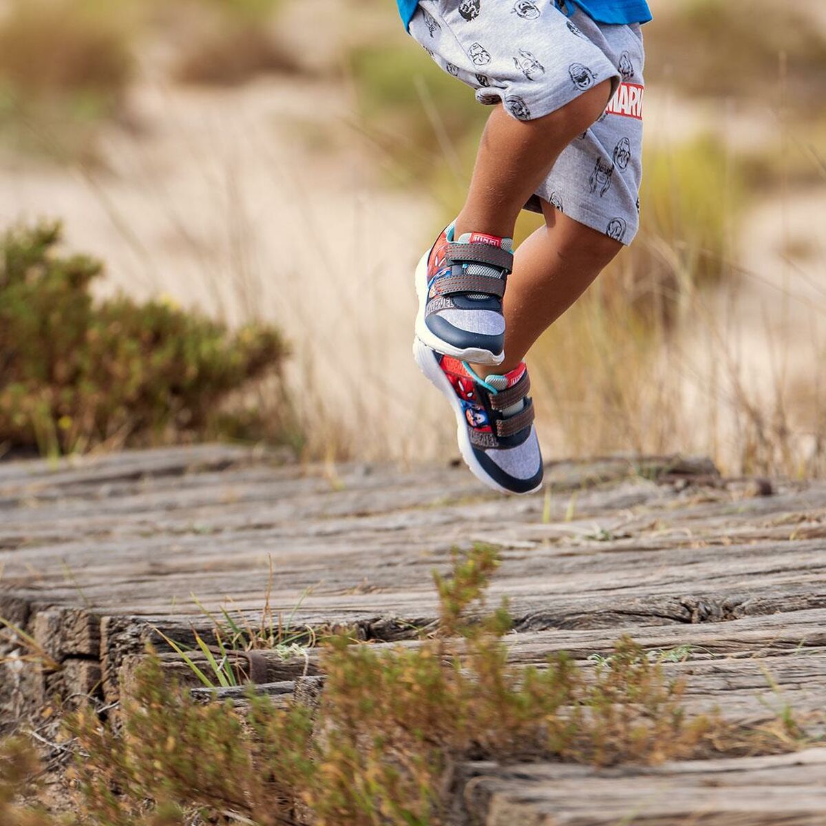 Балалар спорттық кроссовкалар The Avengers Blue-8