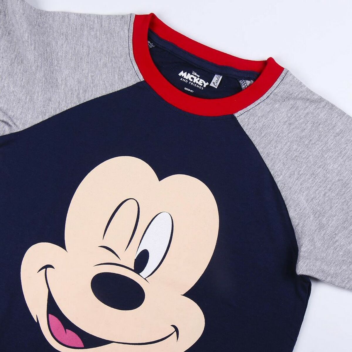 Ұл балаларға арналған жазғы пижама Mickey Mouse Сұр-2