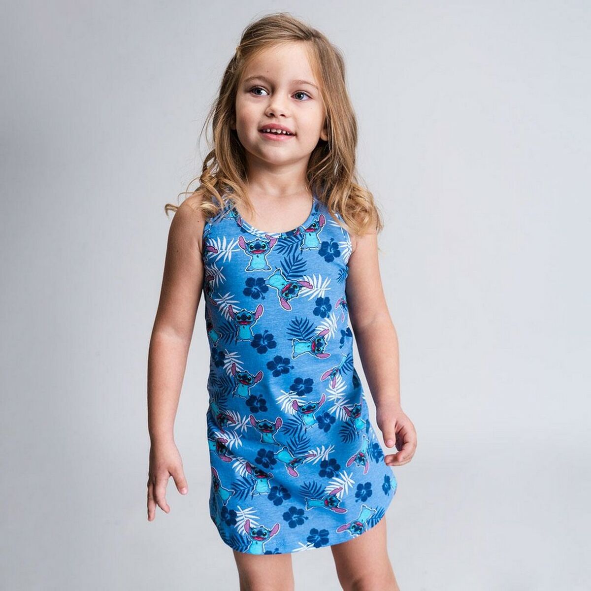 Stitch көйлек Көк-3