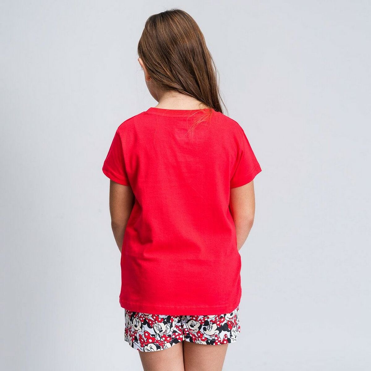 Ұлдарға арналған жазғы пижама Minnie Mouse Қызыл-4