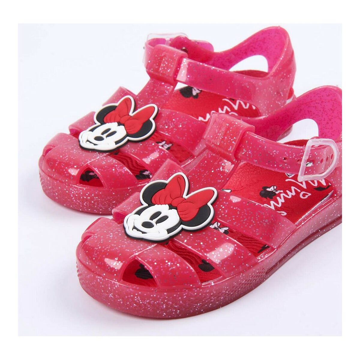 Балалар сандалиясы Minnie Mouse Қызыл-6