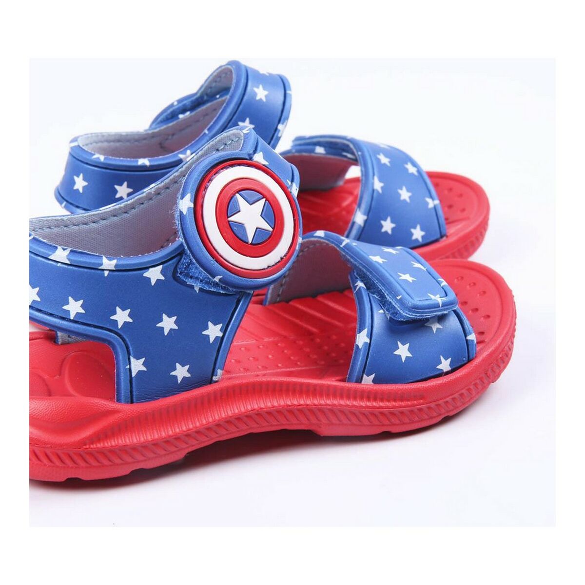 The Avengers Blue жағажай сандалдары-4