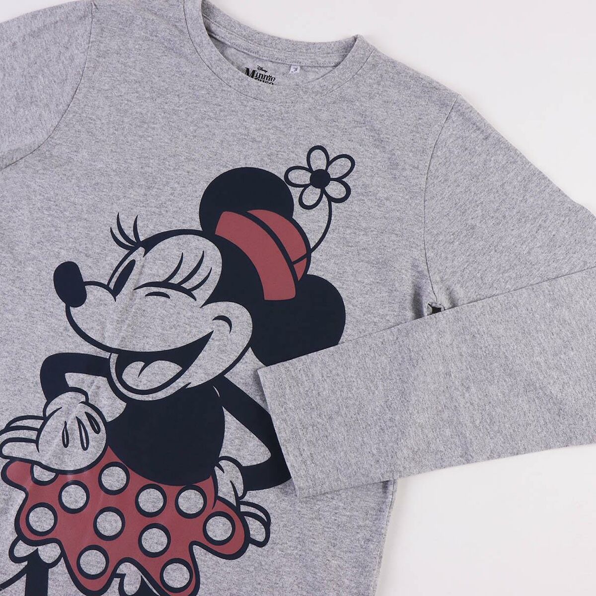 Балалар Minnie Mouse Сұр пижамы-5