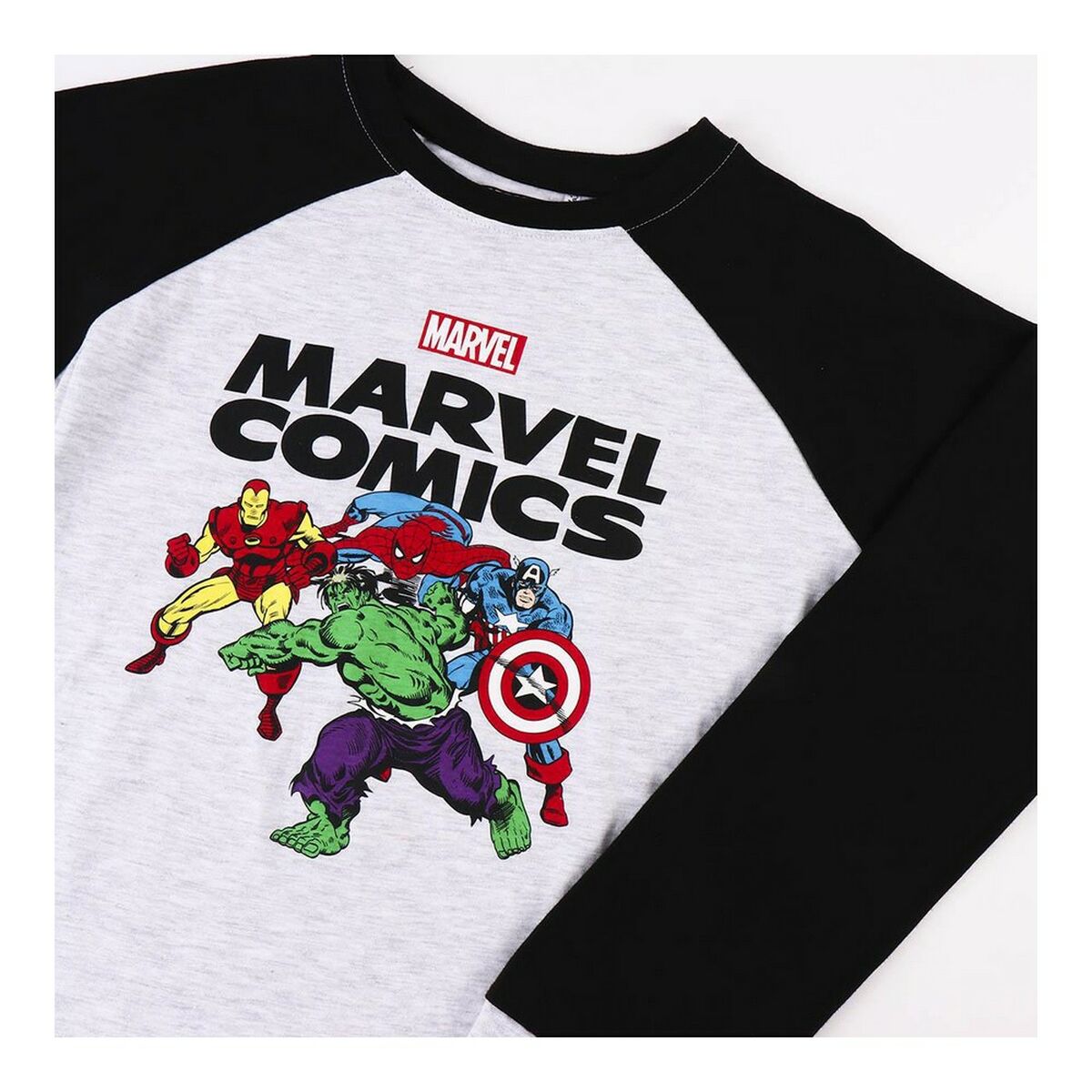 Балалар Marvel Сұр пижамы-4