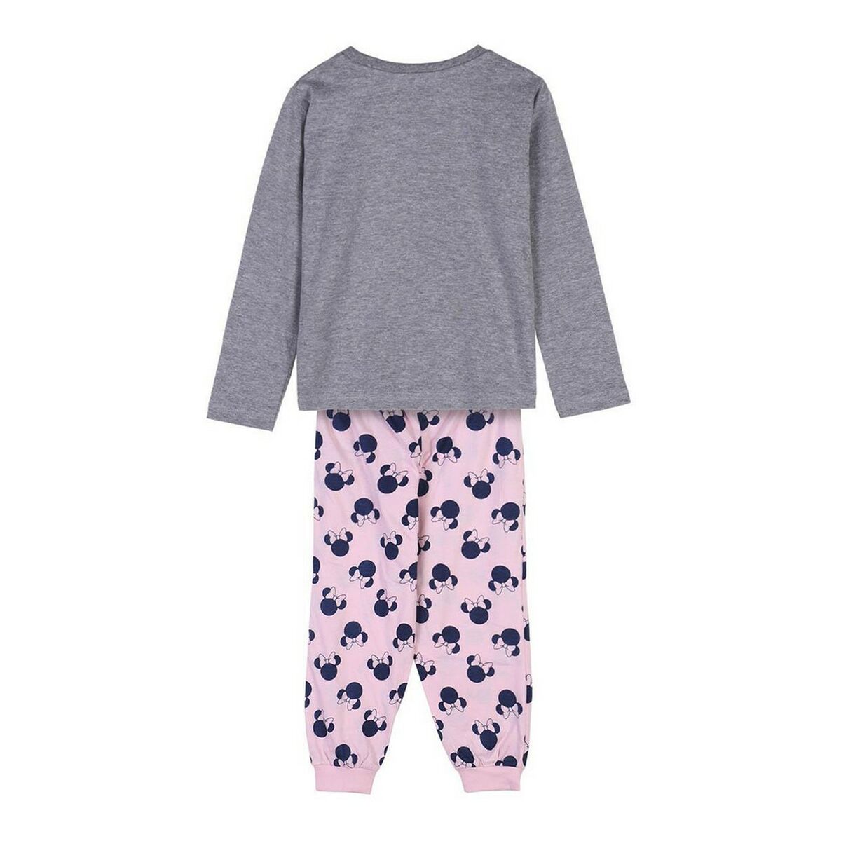 Балалар Minnie Mouse Сұр пижамы-4
