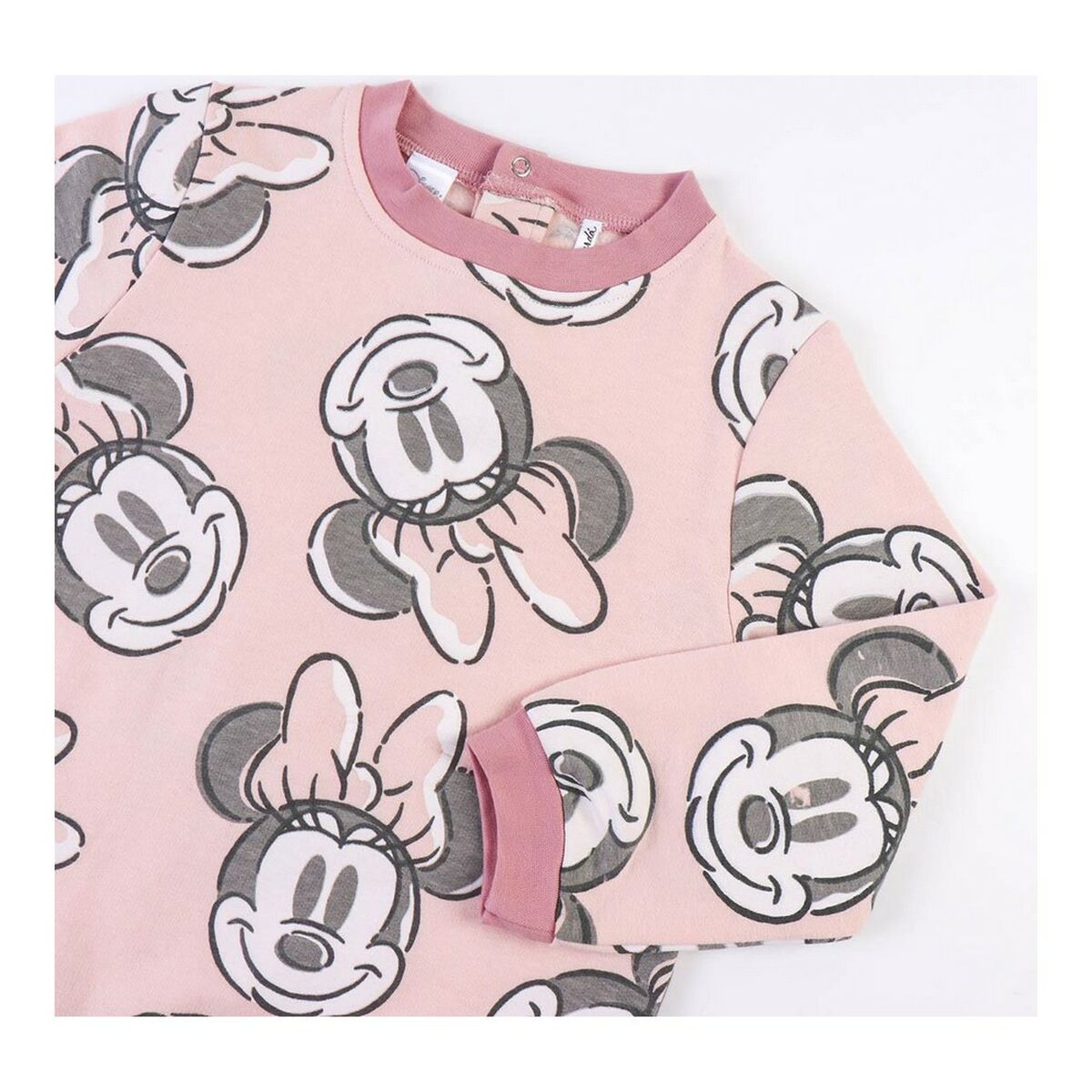 Балалар спорттық костюм Minnie Mouse қызғылт Охра-2