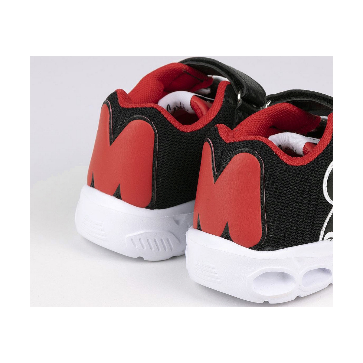 Жарықдиодты кроссовкалар Mickey Mouse Қара-6