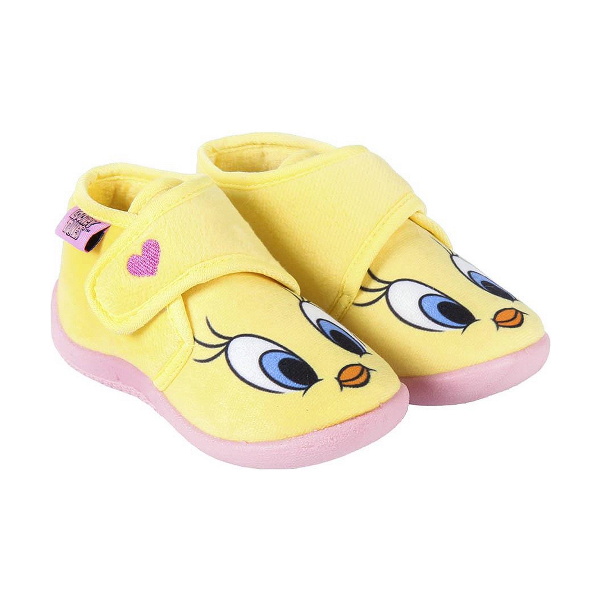 Үй аяқ киім 3D Looney Tunes Сары-2