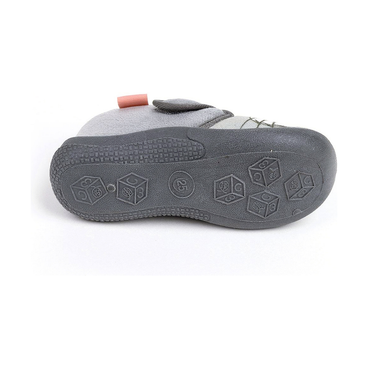 Pantofole di casa 3D Looney Tunes Grigio-2