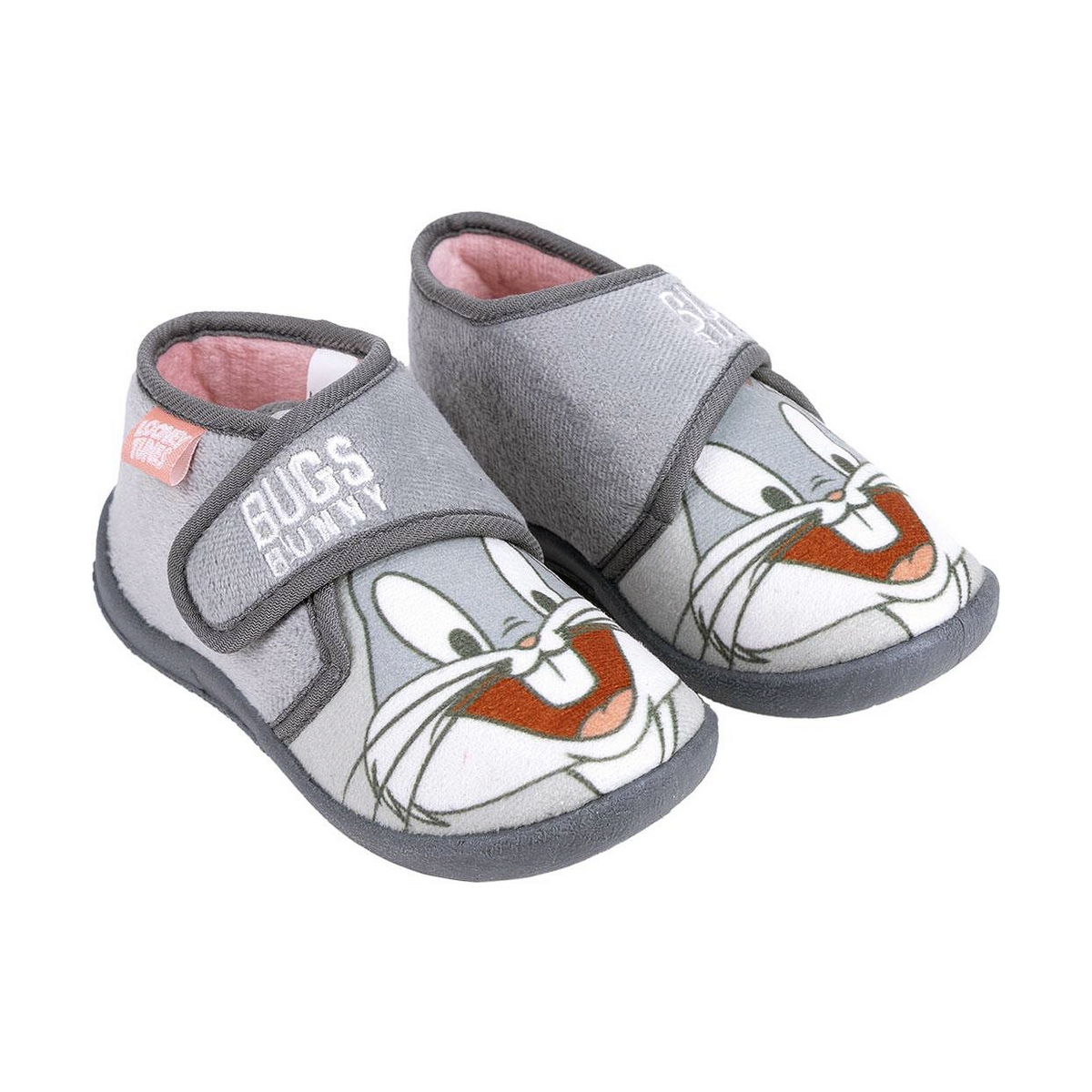 Pantofole di casa 3D Looney Tunes Grigio-3