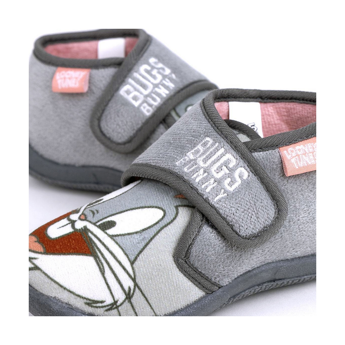 Pantofole di casa 3D Looney Tunes Grigio-5