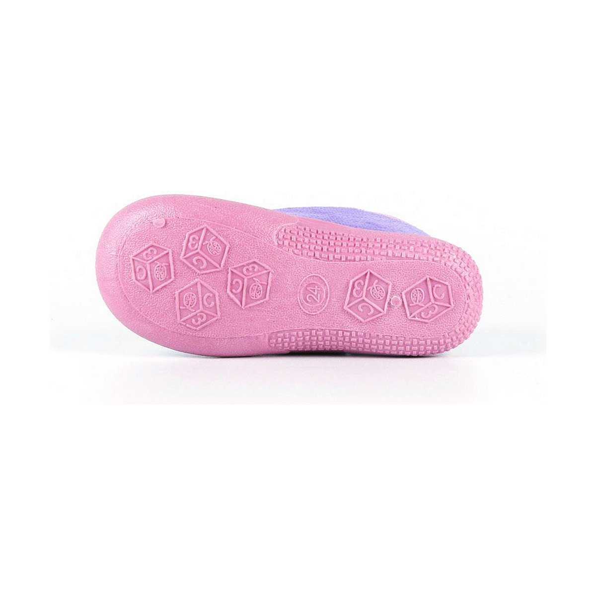 Үй аяқ киім 3D Peppa Pig қызғылт күлгін-3