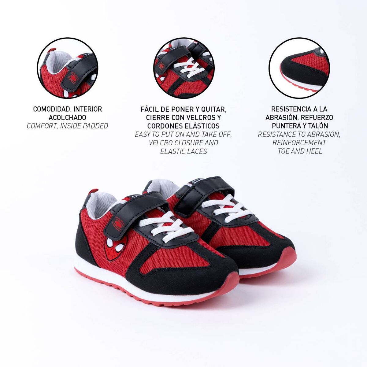 Spider-Man Children's Sports Sneakers Red-3