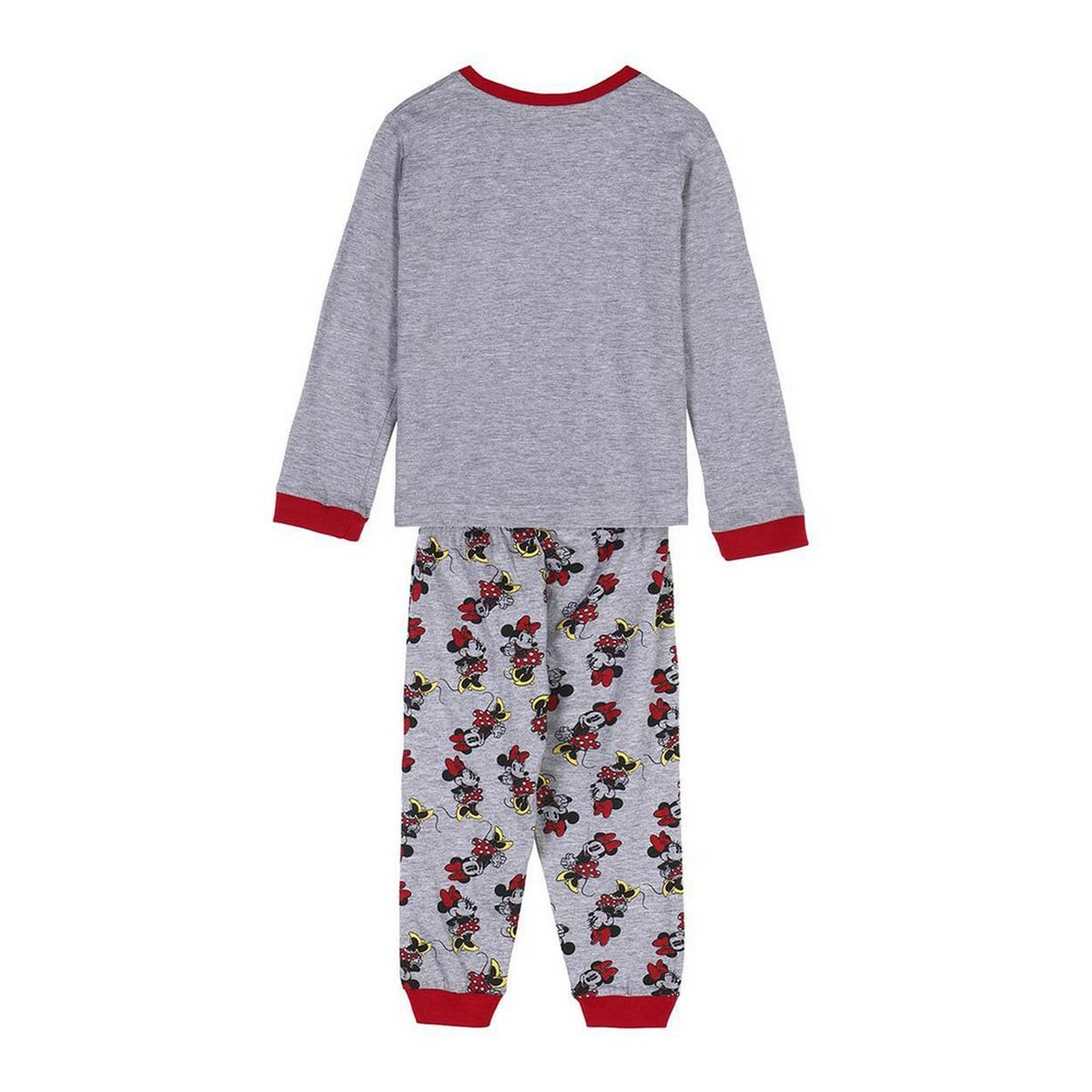 Балалар Minnie Mouse Сұр пижамы-4