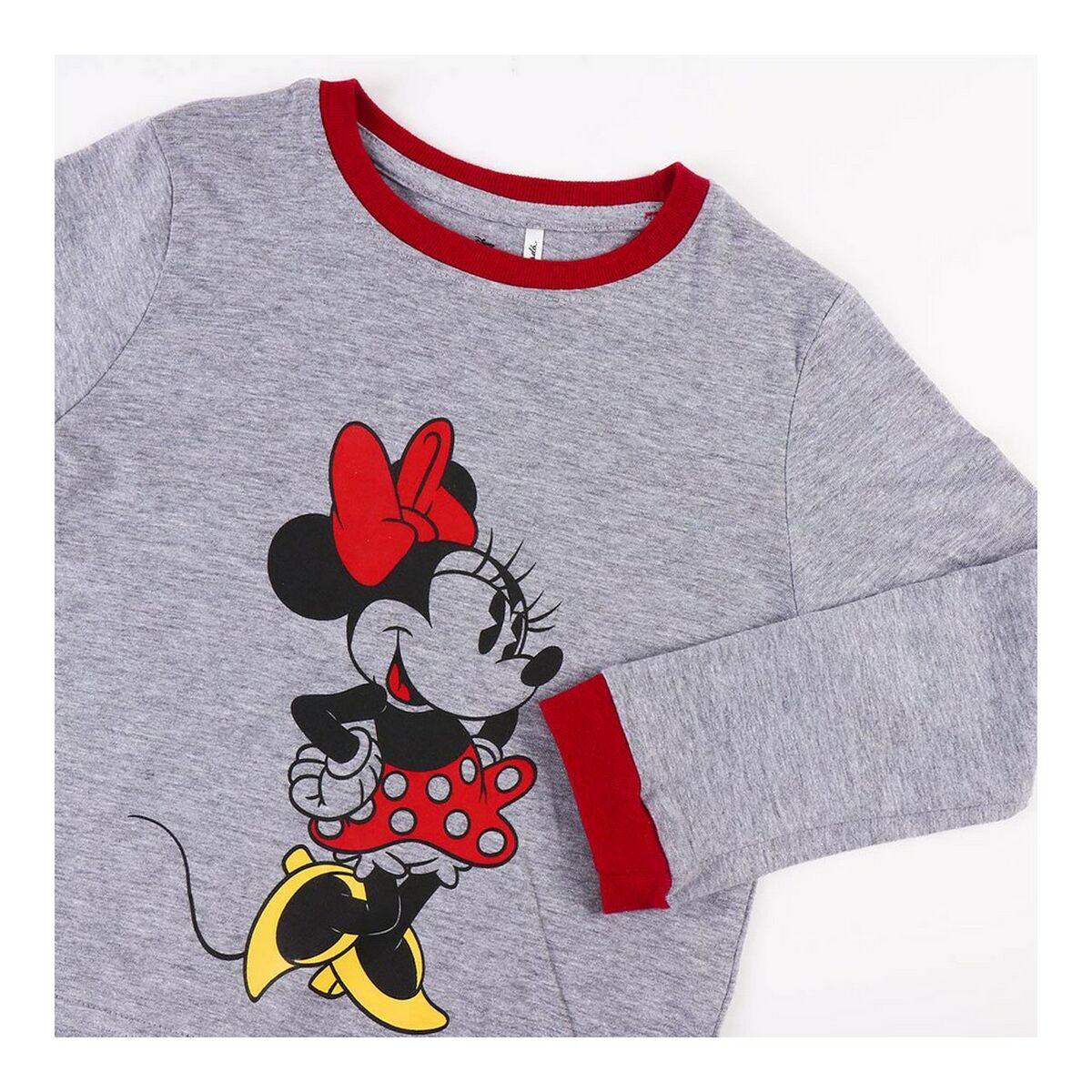 Балалар Minnie Mouse Сұр пижамы-5