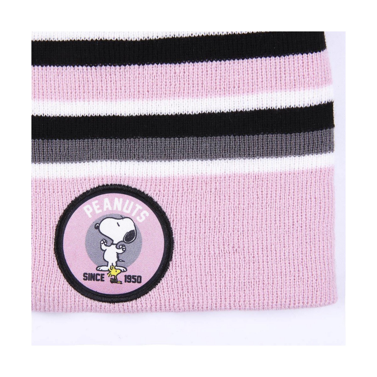 Snoopy Pink Baby Hat (One Size)-3