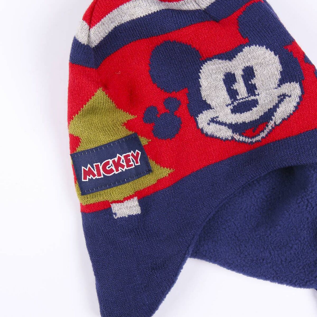Детская шапка Mickey Mouse Красный (Один размер)-4