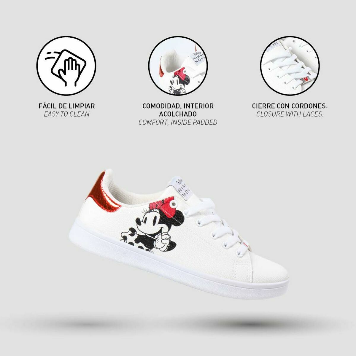 Балаларға арналған спорттық кроссовкалар Minnie Mouse-2