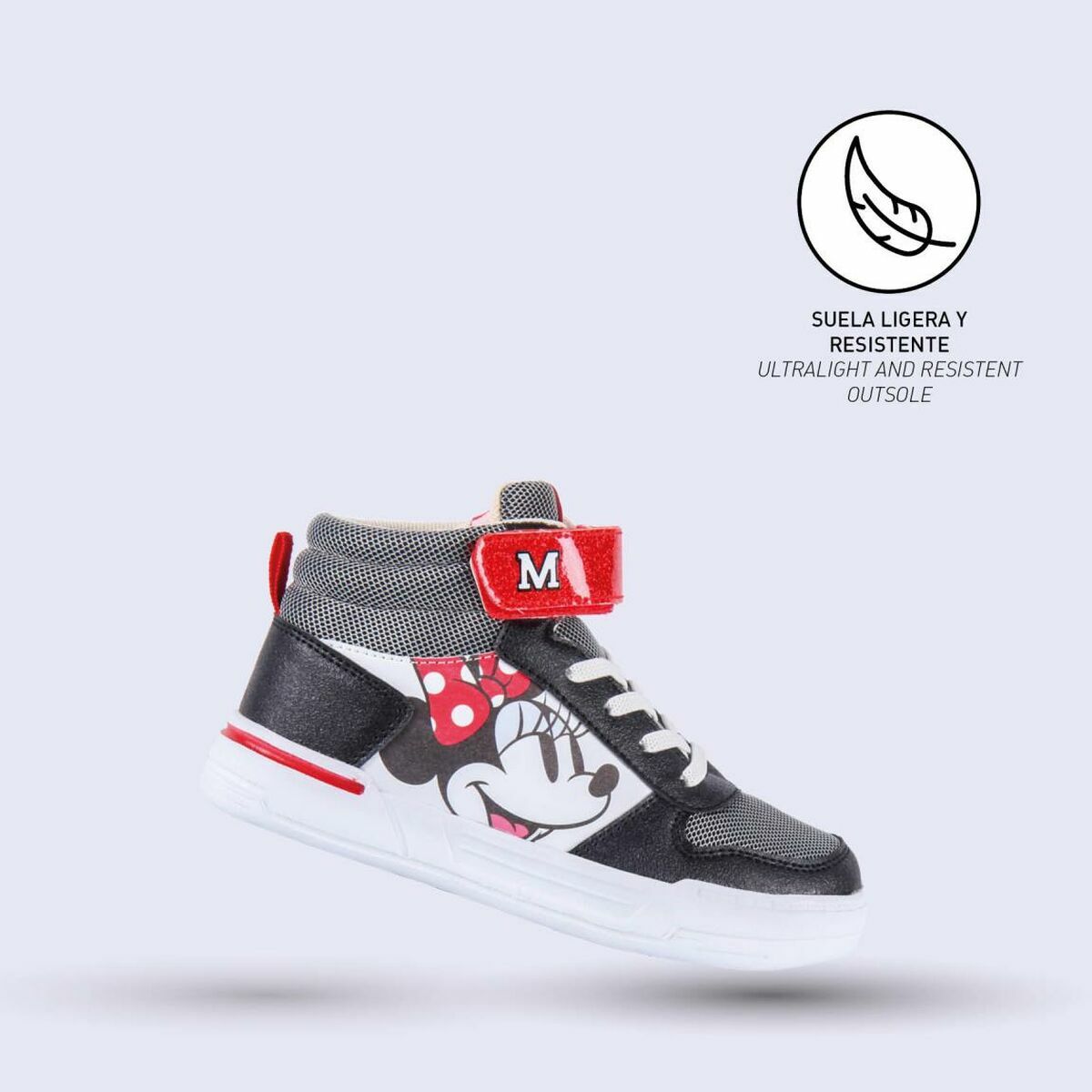 Күнделікті балалар бәтеңке Minnie Mouse Қара-7