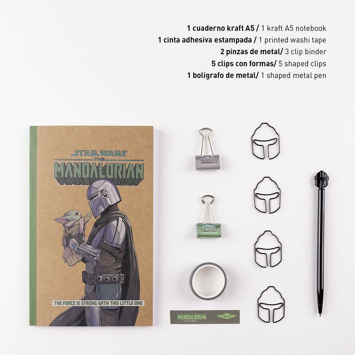 Канцелярский Набор The Mandalorian 10 Предметы Зеленый-4