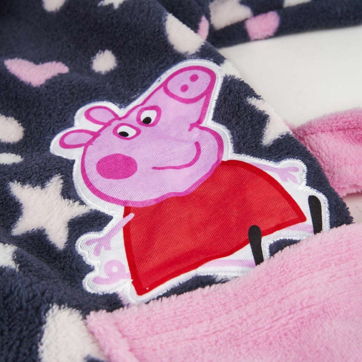 Peppa Pig балалар халаты Қара көк-3
