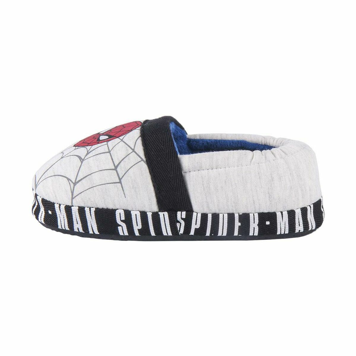 スパイダーマンホームスリッパライトグレー-2