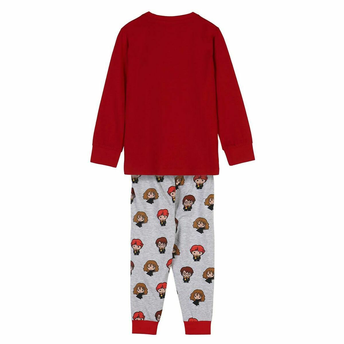 Pijama Infantil Harry Potter Vermelho-3