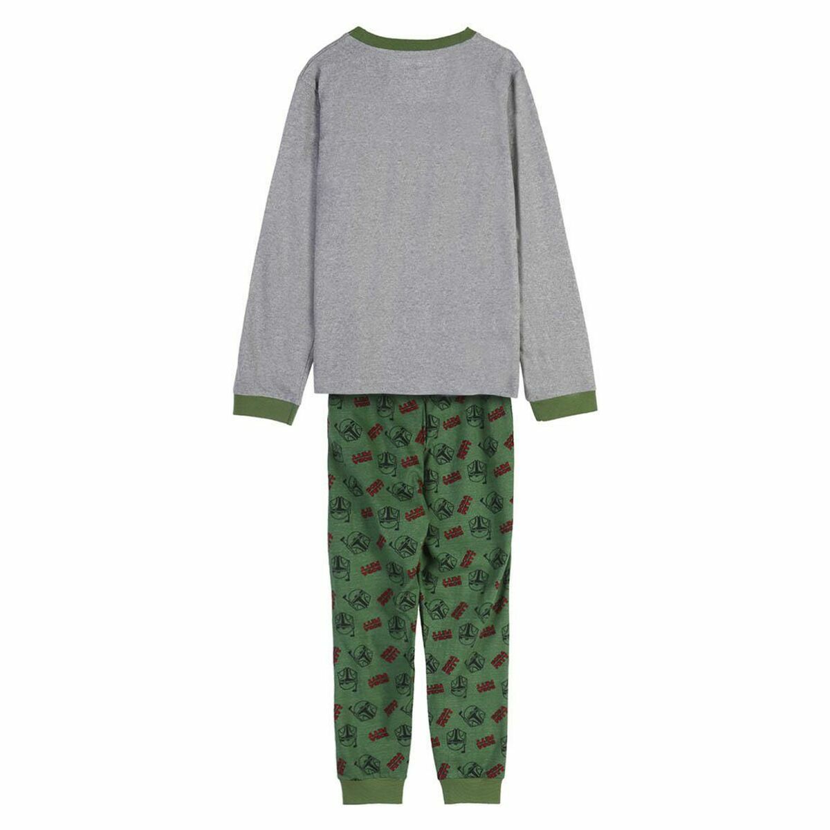Pijama bebek boba fett gri koyu yeşil-2