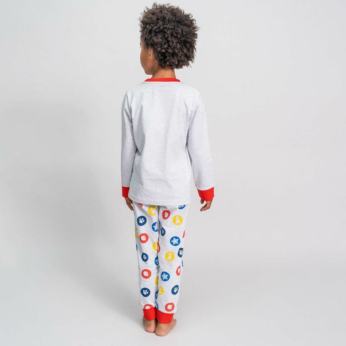 Pijama Infantil The Paw Patrol Cinza-4