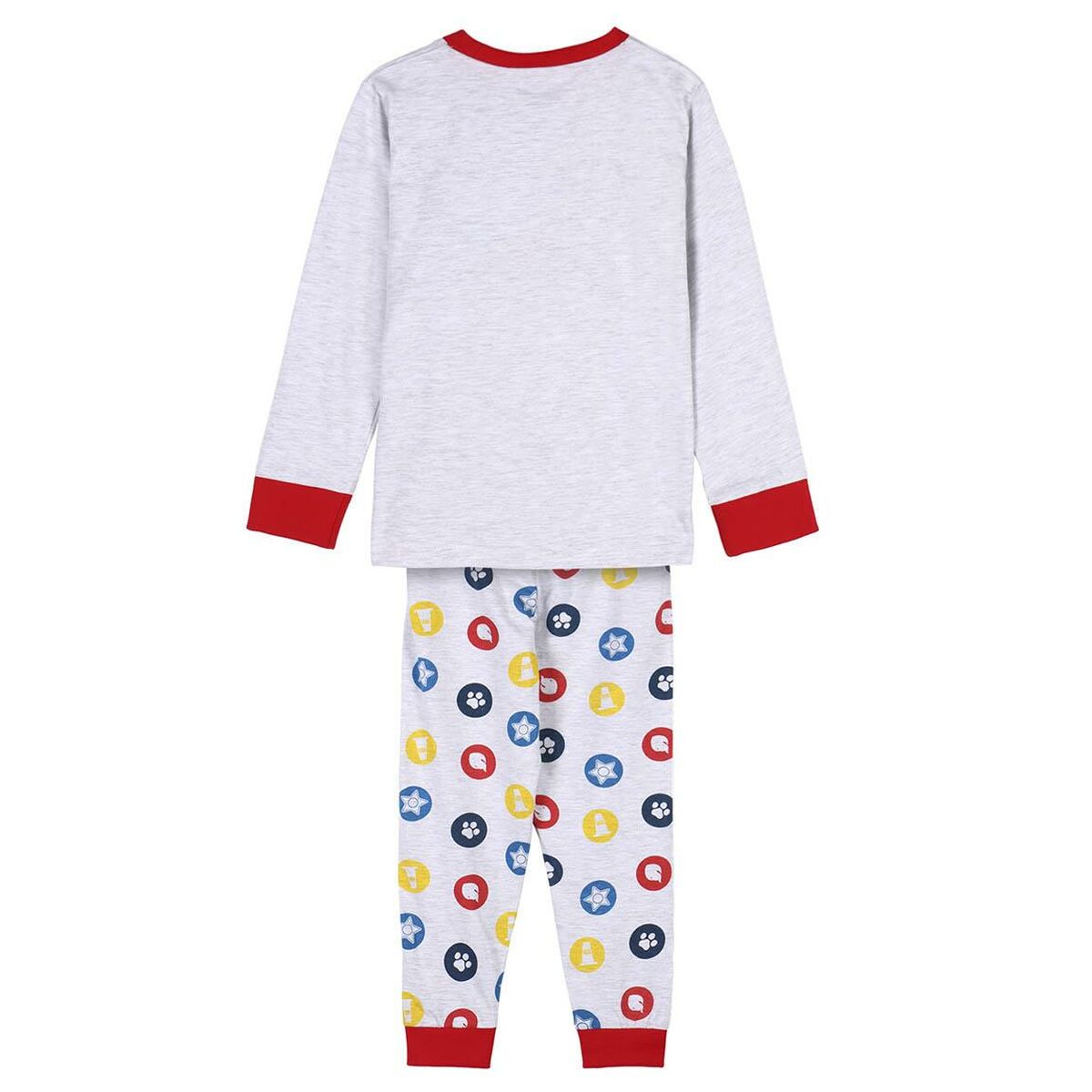 Pijama Infantil The Paw Patrol Cinza-5