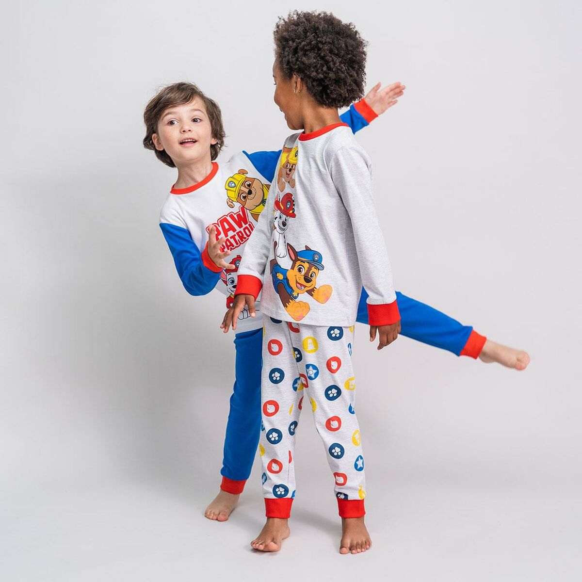 Pijama Infantil The Paw Patrol Cinza-6