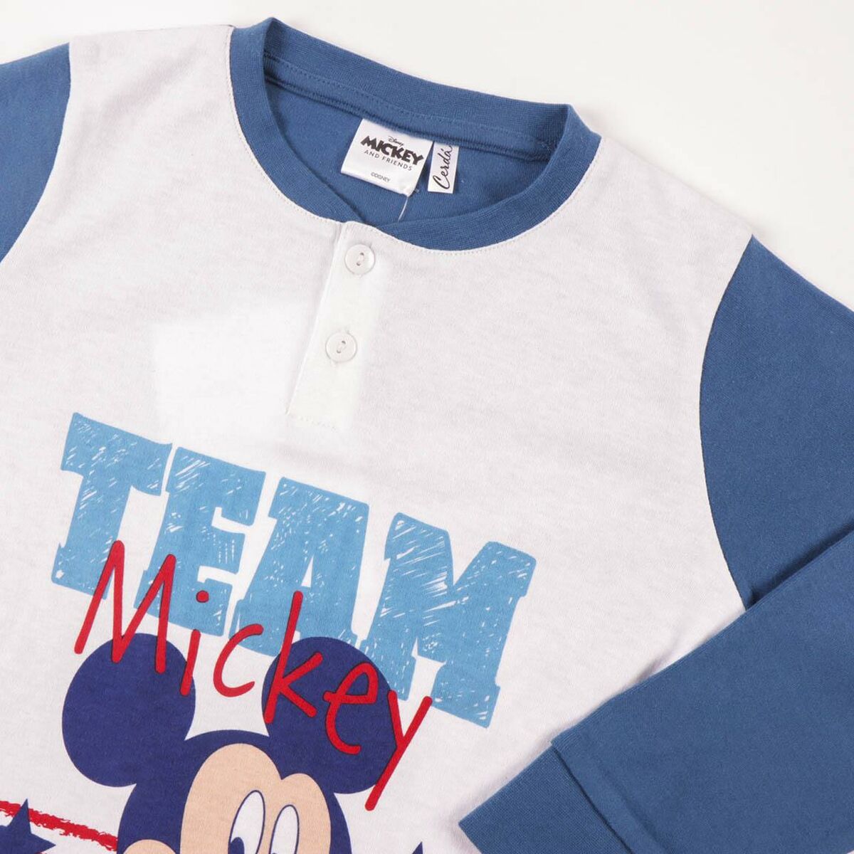 Pijama Mickey Mouse para niños Azul oscuro-3