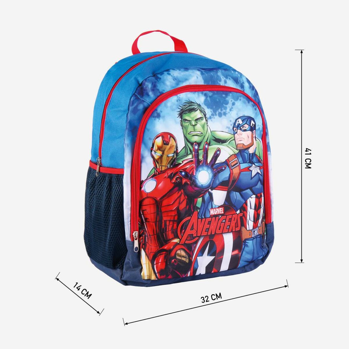 Школьный рюкзак The Avengers Синий (32 x 41 x 14 cm)-3