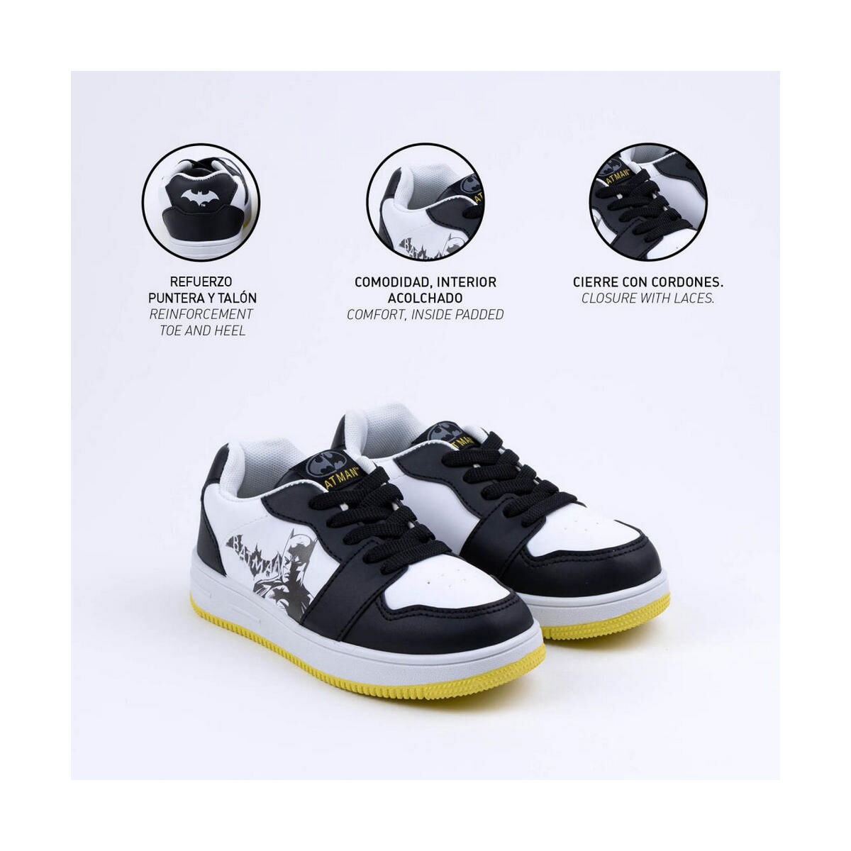 Մանկական սպորտային սպորտային սպորտային սպորտային կոշիկներ Batman-7