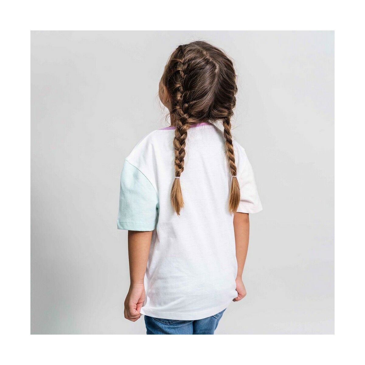 Մանկական Ֆուտբոլ կարճ թևով Minnie Mouse Temno-կանաչ Տարբեր-3