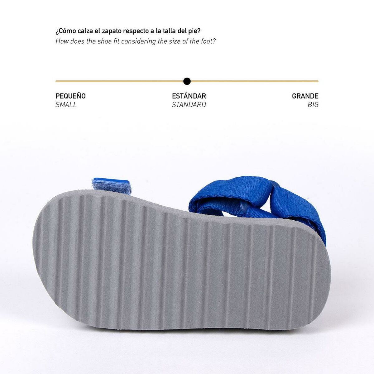 발 순찰 아기 샌들 블루-3