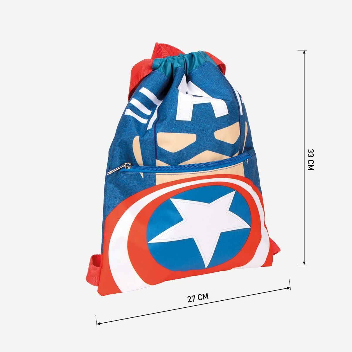 Детский рюкзак-мешок The Avengers Синий-5