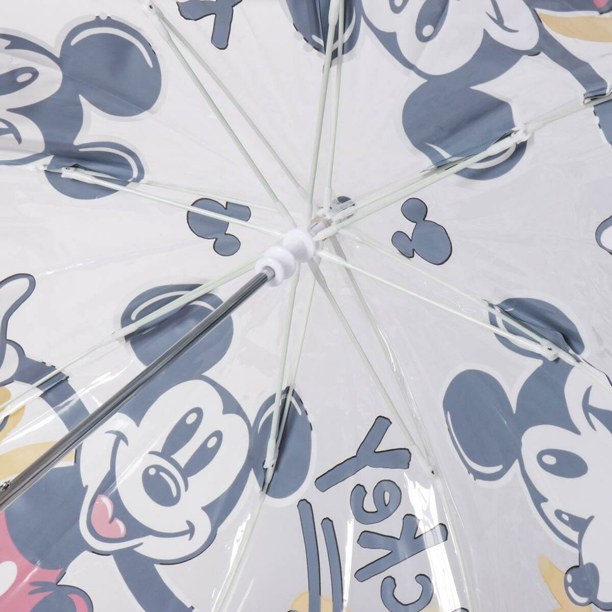 Зонт Mickey Mouse Прозрачный Ø 71 cm Красный-7
