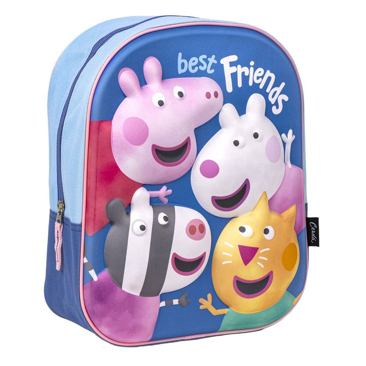 Mochila 3D Peppa Pig Azul 25 x 33 x 10 cm