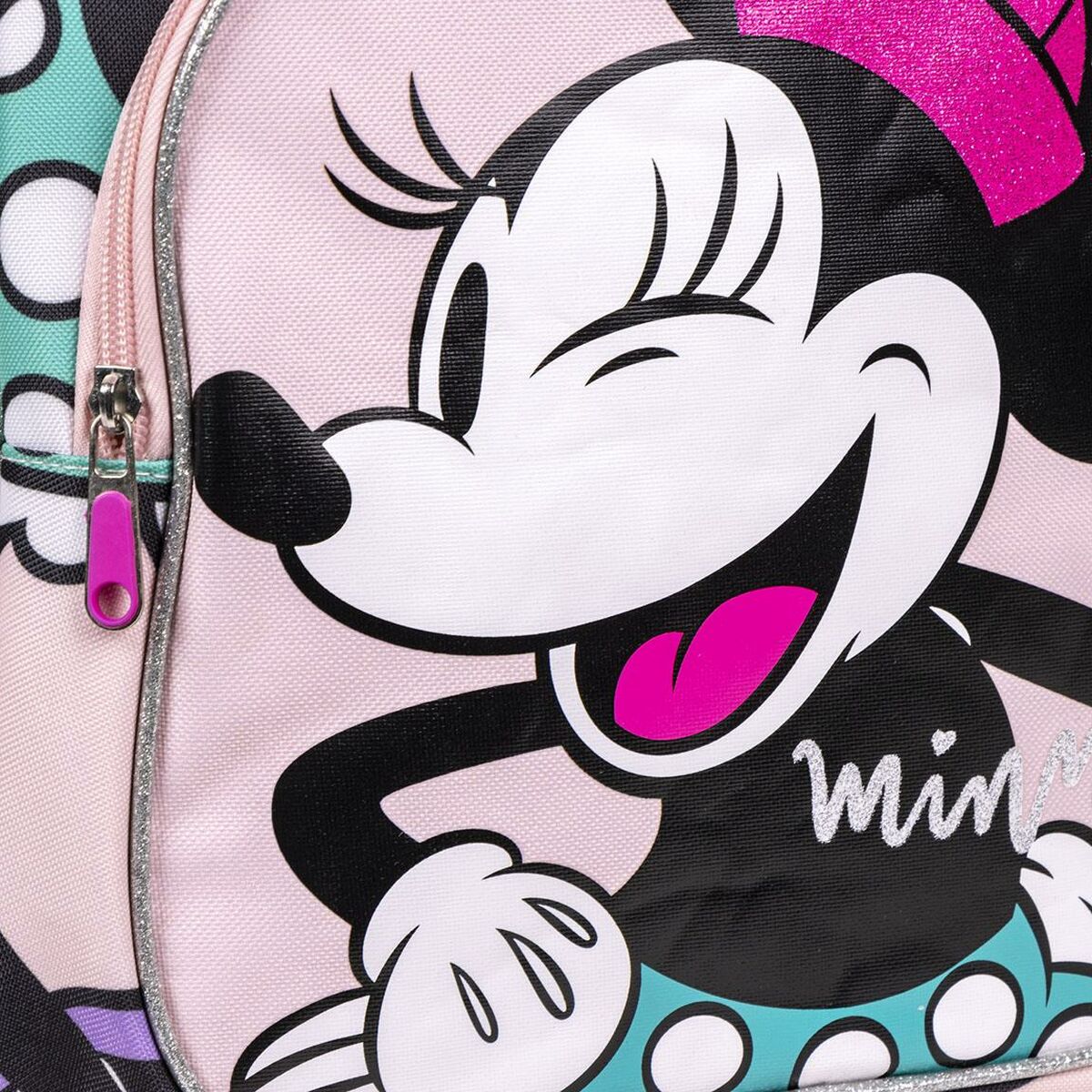 Школьный рюкзак Minnie Mouse Розовый 32 x 15 x 42 cm-6