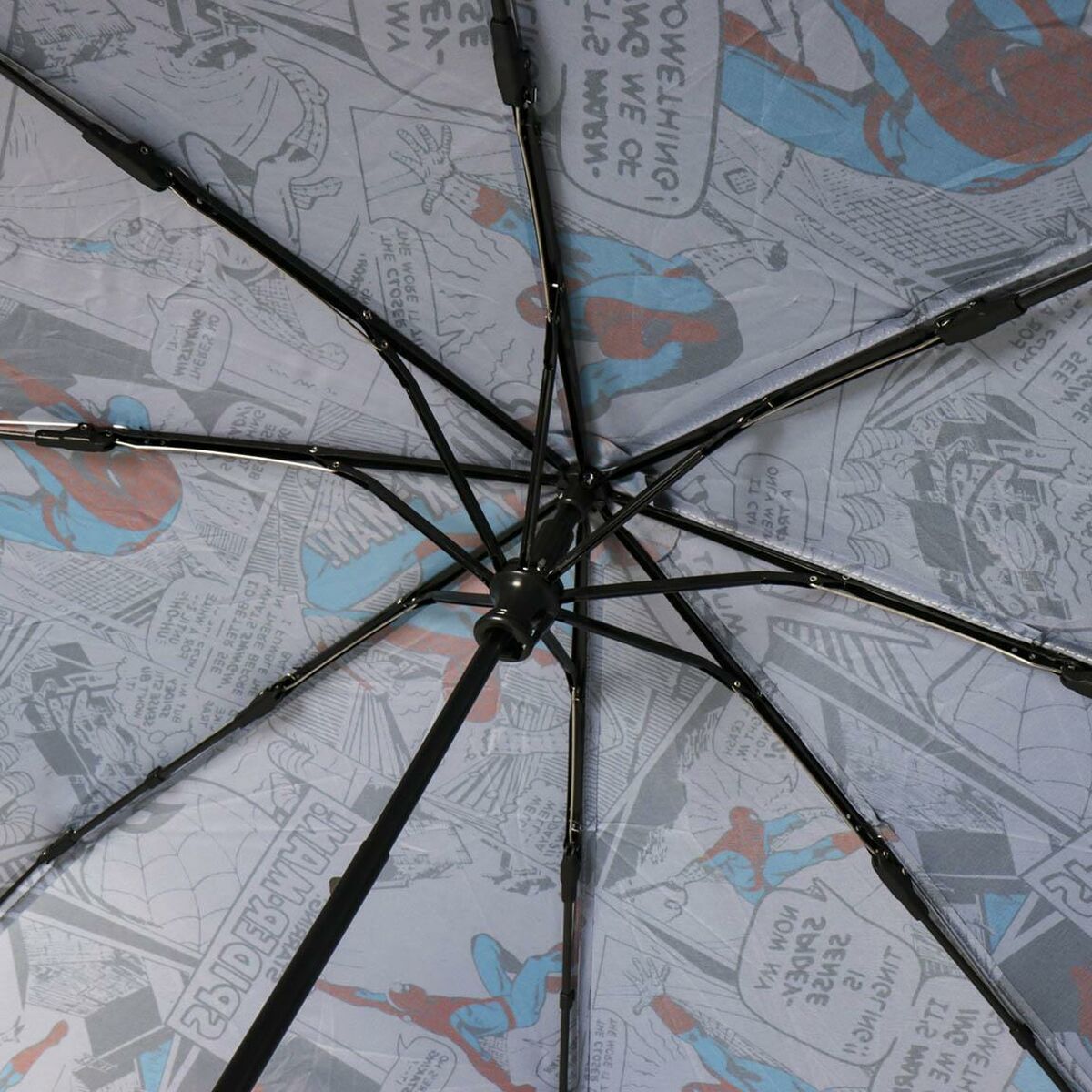 Складной зонт Spider-Man Серый 53 cm-3