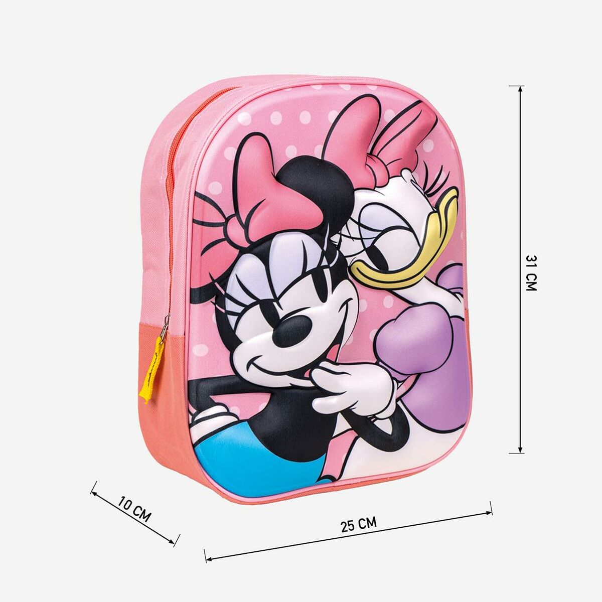 Школьный рюкзак Minnie Mouse Розовый 25 x 31 x 10 cm-7