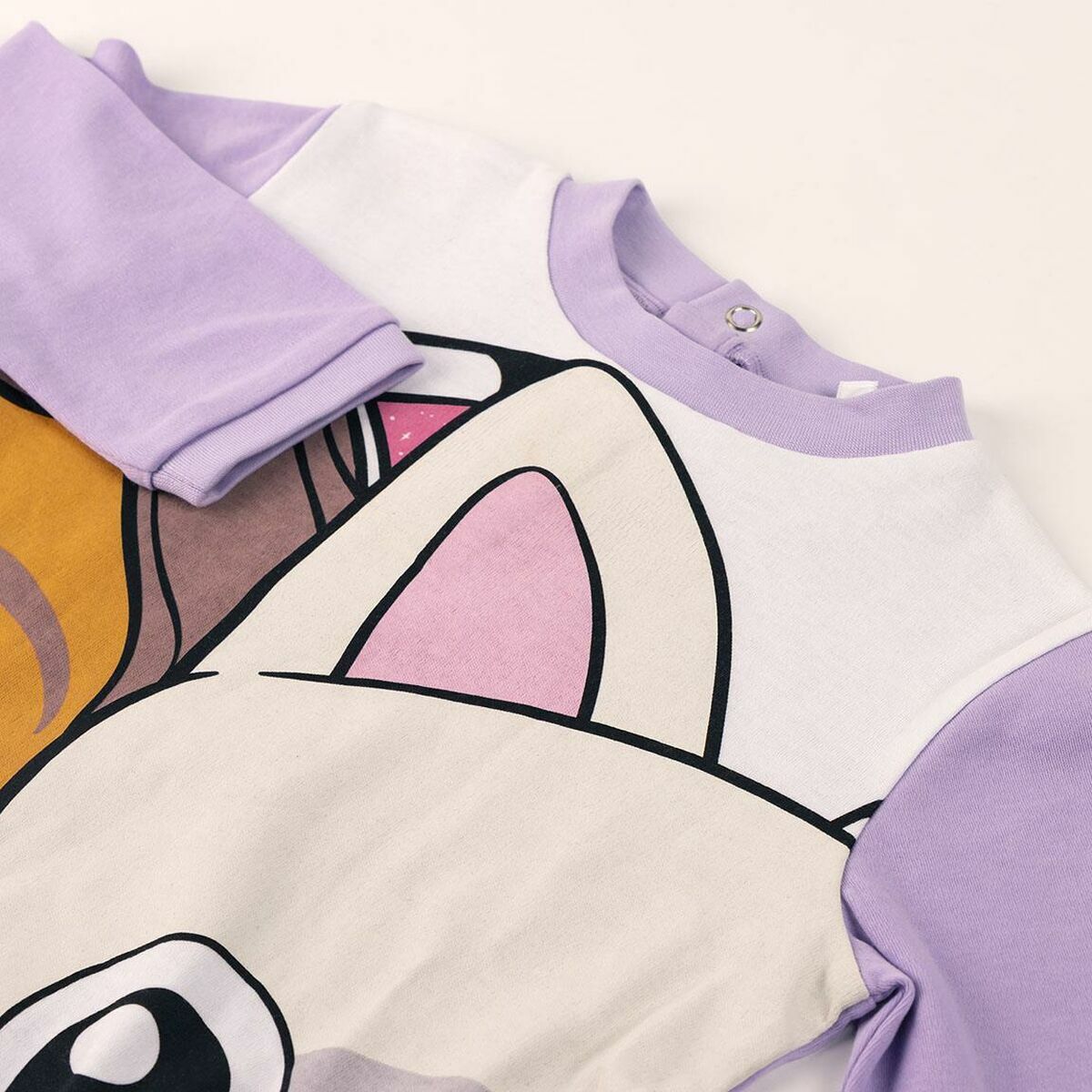 잠옷 어린이 개비 인형 집 자주색-2