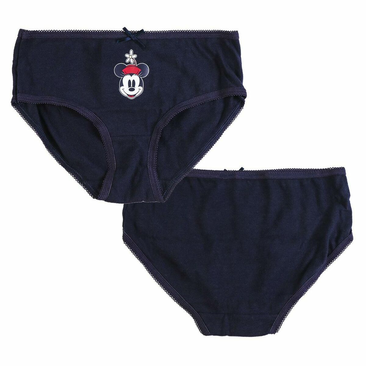 Girls Panties Minnie Mouse 3 조각 다색 설정-2