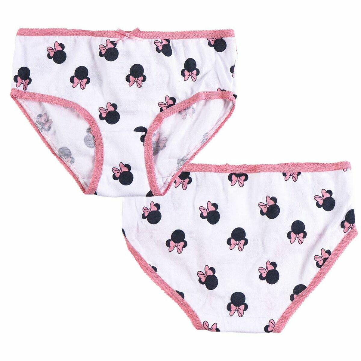 Girls Panties Minnie Mouse 3 조각 다색 설정-4
