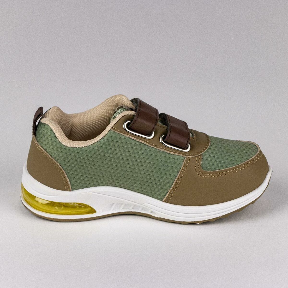 쥬라기 공원 벨크로 LED 트레이너 그린-2